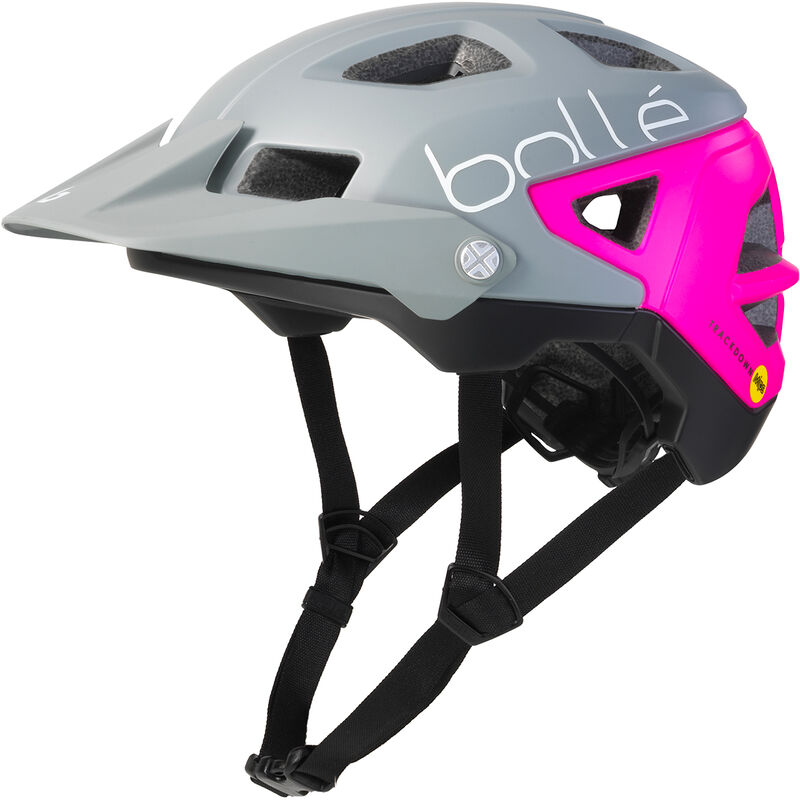 TRACKDOWN MIPS, Matte Grey & Neon Pink-No Lens Reference, hi-res image number null